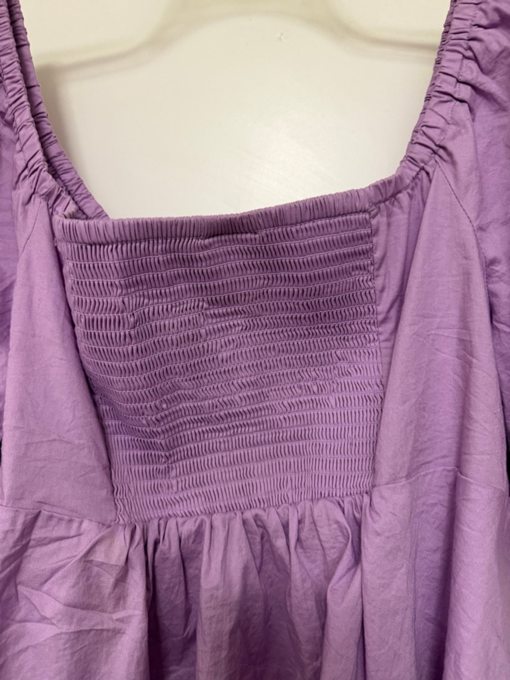 Torrid Disney Tangled Rapunzel Peplum Top Purple Stretch‎ Poplin Size 1X - Picture 8 of 11